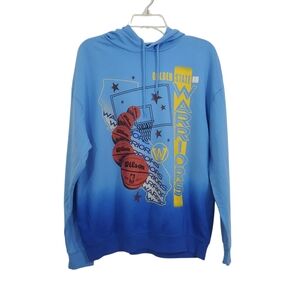NWT NBA Golden State Warriors Hoodie Sweatshirt Ombre Official Large Basketball